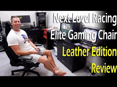 Elite Gaming Chair Leather & Suede Edition 3