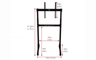 Free Standing Single Monitor Stand (11)
