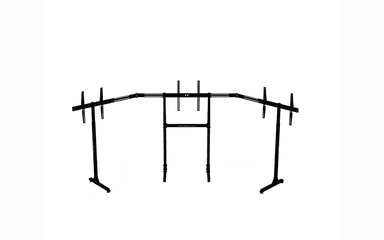 Free Standing Triple Monitor Stand (2)