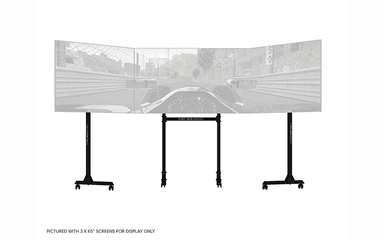 Free Standing Triple Monitor Stand (3)