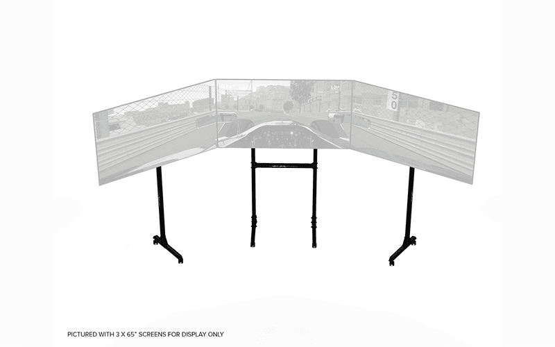 Free Standing Triple Monitor Stand (4)