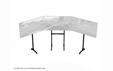 Free Standing Triple Monitor Stand (4)