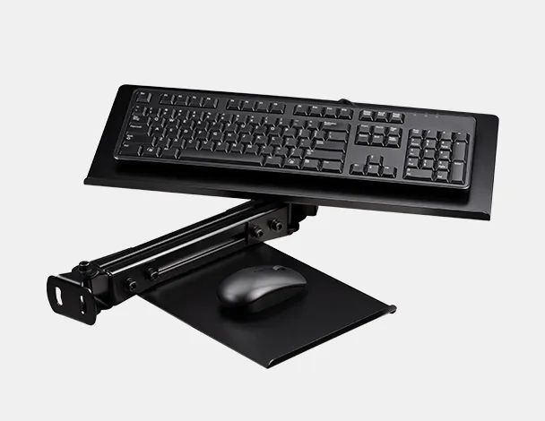 Elite Keyboard & Mouse Tray Black Edition