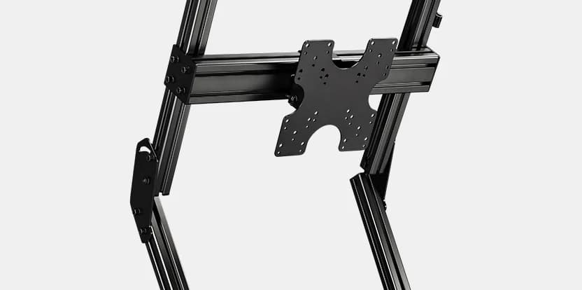 Elitefreestandingoverheadquadmonitorstandaddoncarbongrey Feature 1