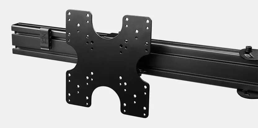 Elitefreestandingtriplemonitorstandaddoncarbongrey Feature 1