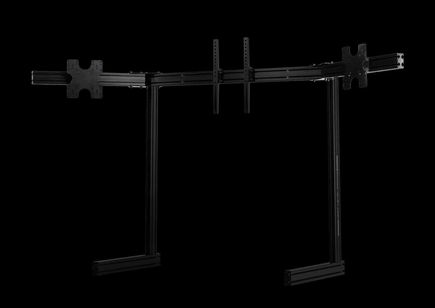 Elitefreestandingtriplemonitorstandaddonblack Features